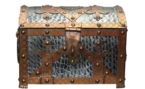 Antik Metal Kiste
